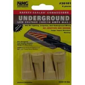  King Safety #20101 4PK TAN Wire Connector: Home 