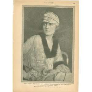  1919 Print Actress Peggy Hopkins: Everything Else