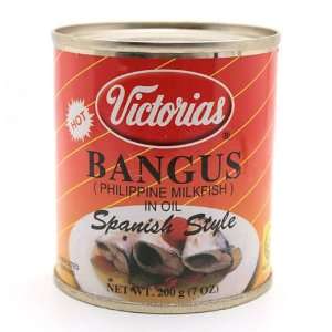 Victorias Bangus in Oil, Spanish Style 200g:  Grocery 