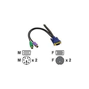  CABLES TO GO 6ft 3 in 1 HD15 VGA M/F Desktop Extension 