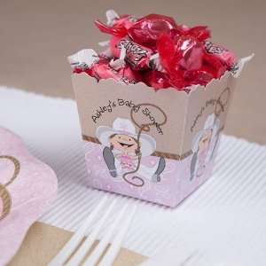   Cowgirl   Personalized Candy Boxes for Baby Showers: Everything Else