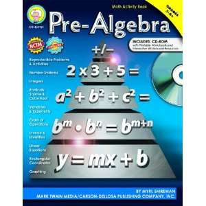  Pre Algebra Activity Book Gr 5 8: Office Products