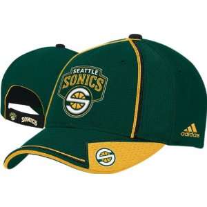  Seattle Sonics Structured Adjustable Hat: Sports 