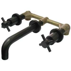  Oil Rubbed Bronze Vessel Bathroom Sink Wall Faucet: Home 