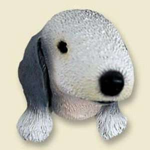 Bedlington Terrier Dog Head Magnet (2 in): Kitchen 