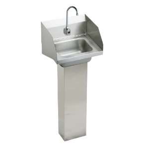  Elkay CHSP1716LRSSBTMC WashUp Pedestal Commercial Sink 