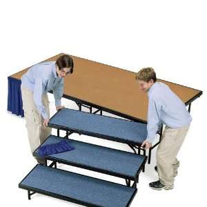  Midwest Folding Products Hardboard Platform 4x8x16 High 