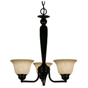  Z Lite Huntingdale Collection Bronze Finish Three Lights 