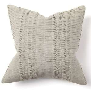  Mini Pleat Natural Throw Pillow   Set of 2: Home & Kitchen