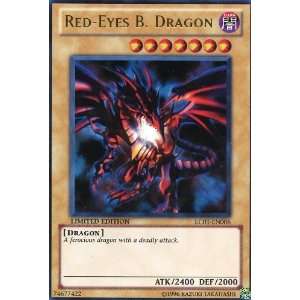  Yu Gi Oh Card   LC01 EN006   RED EYES B. DRAGON (ultra 