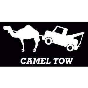  Camel Tow Truck Funny Joke Vinyl Decal Sticker CUSTOM 