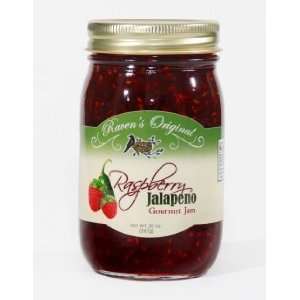  Raspberry Jalapeno All Natural Jam, Pour Over Cream Cheese 