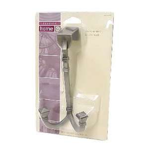    Door Double Hook Brushed Satin Pewter (085 03 3297) LQ B25305T BSP U