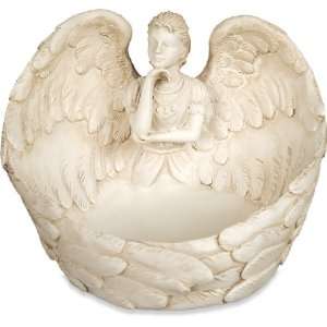  Angelstar Thoughtfulness Angel Trinket Dish, 4 1/2 Inch 