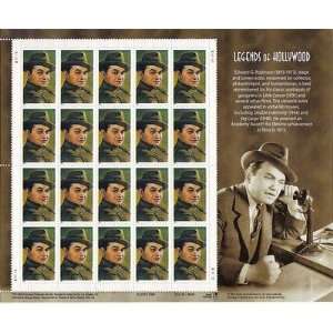  3446 EDWARD G ROBINSON THE TOUGH ONE 20 x 33 us stamps 
