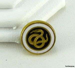 SIGMA NU   fraternity OLD Vintage Snake Pledge PIN  
