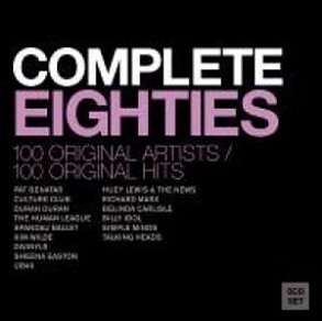 COMPLETE EIGHTIES   VARIOUS ARTISTS on 5 CDs   NEW    