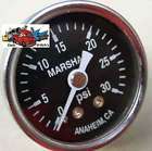 Direct 30 PSI fuel oil air or hydraulic pressure gauge