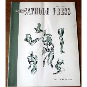  Cathode Press Vol. 17 No. 1 1960 Alice F. Machlett Books