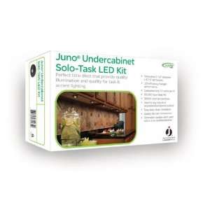  Juno UK3STL 3K WH LED Puck Light Kit, White Finish: Home 