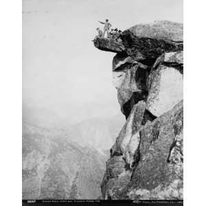  1887 photo Glacier Point, 3201 feet, Yosemite Valley, Cal 