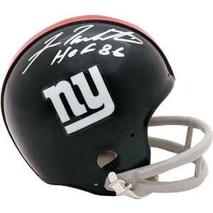   New York Giants Fran Tarkenton Autographed Hall Of Fame Mini Helmet