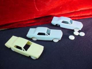 Vintage 1950s 3 Lot PLASTIC TOY CARS F & F Die Works F&F 1 Perfect 2 