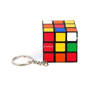 Mini Keychain 3x3x3 Rubik Cube Puzzle Magic Game Toy 