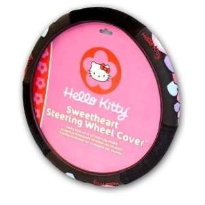    1 NEW HELLO KITTY RUBBER STEERING WHEEL COVER 