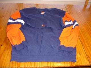   of Illinois Nike zip front jacket with mesh lining adult XL  