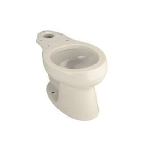  Kohler K 4277 Wellworth round front toilet bowl: Home 