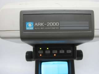 Nidek Marco ARK 2000 Auto Refractor Keratometer AutoRef Optometry 