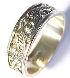 Sterling Silver Unisex Band Ring ~ Size 9.75  