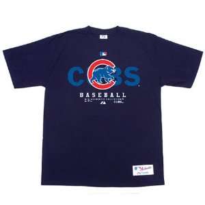  Mens Chicago Cubs Team Pride S/S Blue Tee: Sports 
