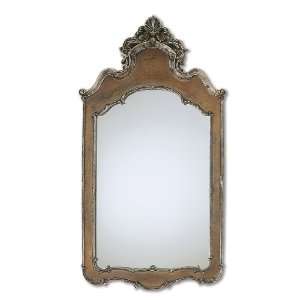 Uttermost 46 Inch Georgia U Wall Mounted Mirror Burnished Acid Finish 