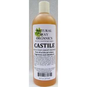    Castile Soap Sweet Orange 16 oz. (473ml): Health & Personal Care