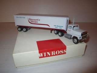 Winross 1/64 Semi Trailer Truck Stewarts Shops  