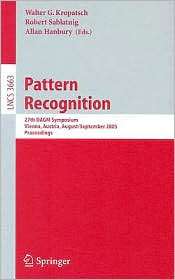 Pattern Recognition: 27th DAGM Symposium, Vienna, Austria, August 31 