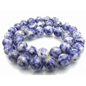    Denim Lapis Lazuli 4mm Round Beads 16 Arts, Crafts & Sewing