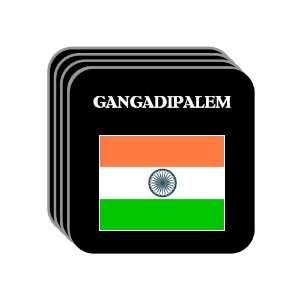  India   GANGADIPALEM Set of 4 Mini Mousepad Coasters 