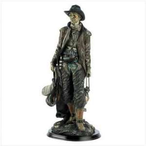  Cowboy Time Faux Bronze Ranch Hand Vanmark Collectible 