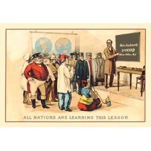   Others Fail All Nations Are Learning This Lesson   12x18 Framed Print