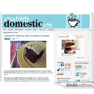  Creatively Domestic Kindle Store Rita Strub