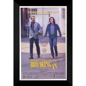   Breaking In 27x40 FRAMED Movie Poster   Style A   1989