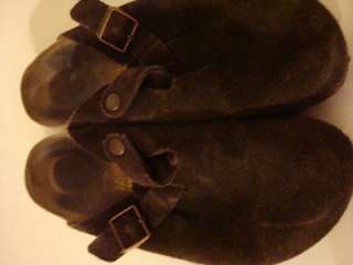 BIRKENSTOCK Clogs Mules Slides Shoes 42 Mens 9 9.5 Womens 11 11.5 Dark 