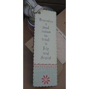  East of India Teacher Bookmark Token Gift