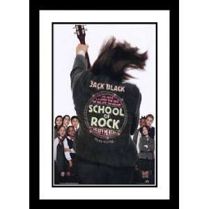  The School of Rock 32x45 Framed and Double Matted Movie 