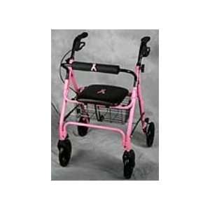   Rollator, Pink, Breast Cancer Awareness
