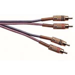  SIGNAL CABLE (5 METRE) / PHONO TO PHONO (GOLD PLATED 