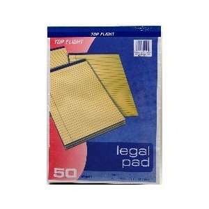  Top Flight Legal Pad 8.5x11.75 Canary 50 count: Health 